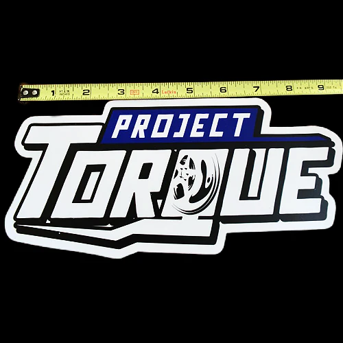 BLUE PROJECT TORQUE DECAL - Image 3
