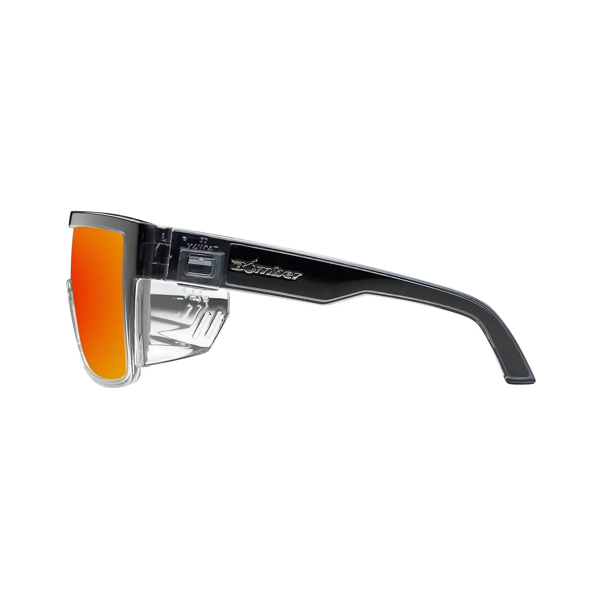 Buzz-Bomb Non-Polarized Safety Glasses - Fire Red - Image 3