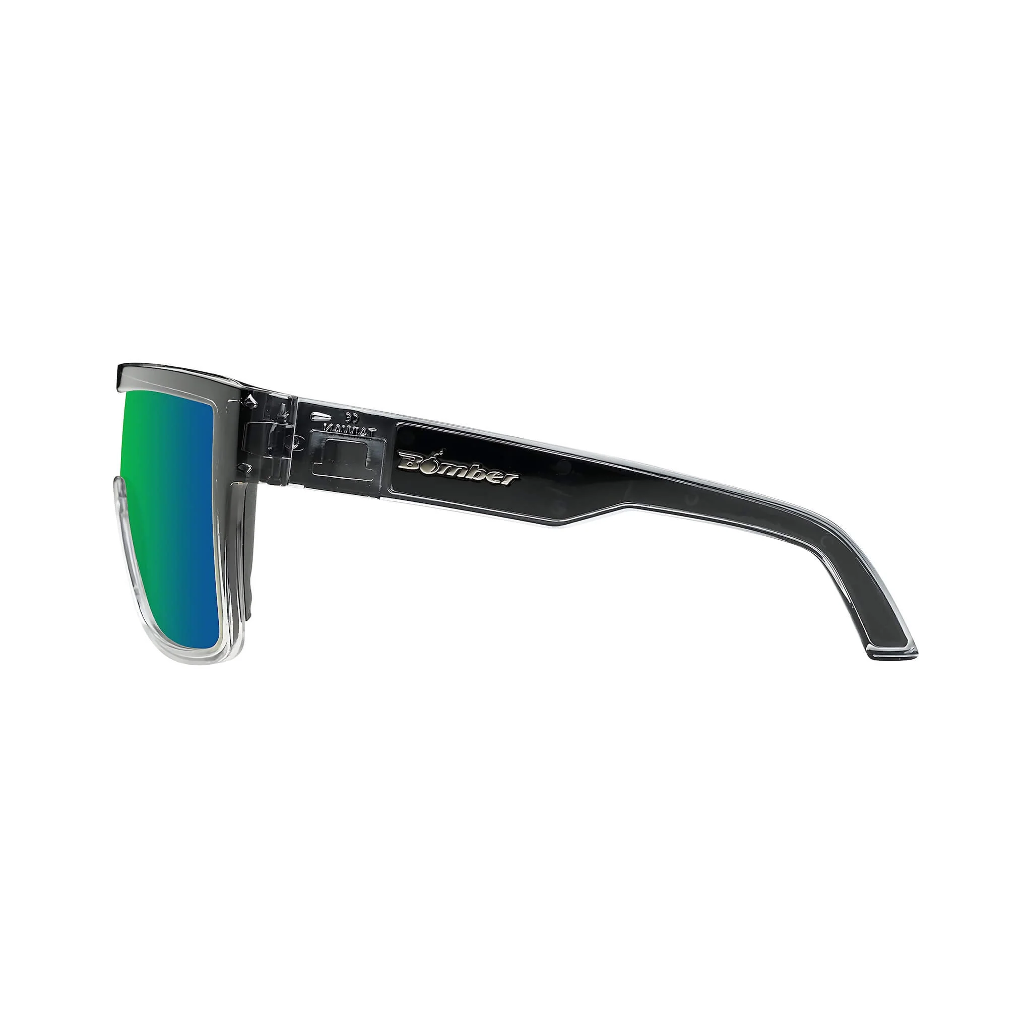 Buzz-Bomb Polarized Safety Glasses - Green - Image 4