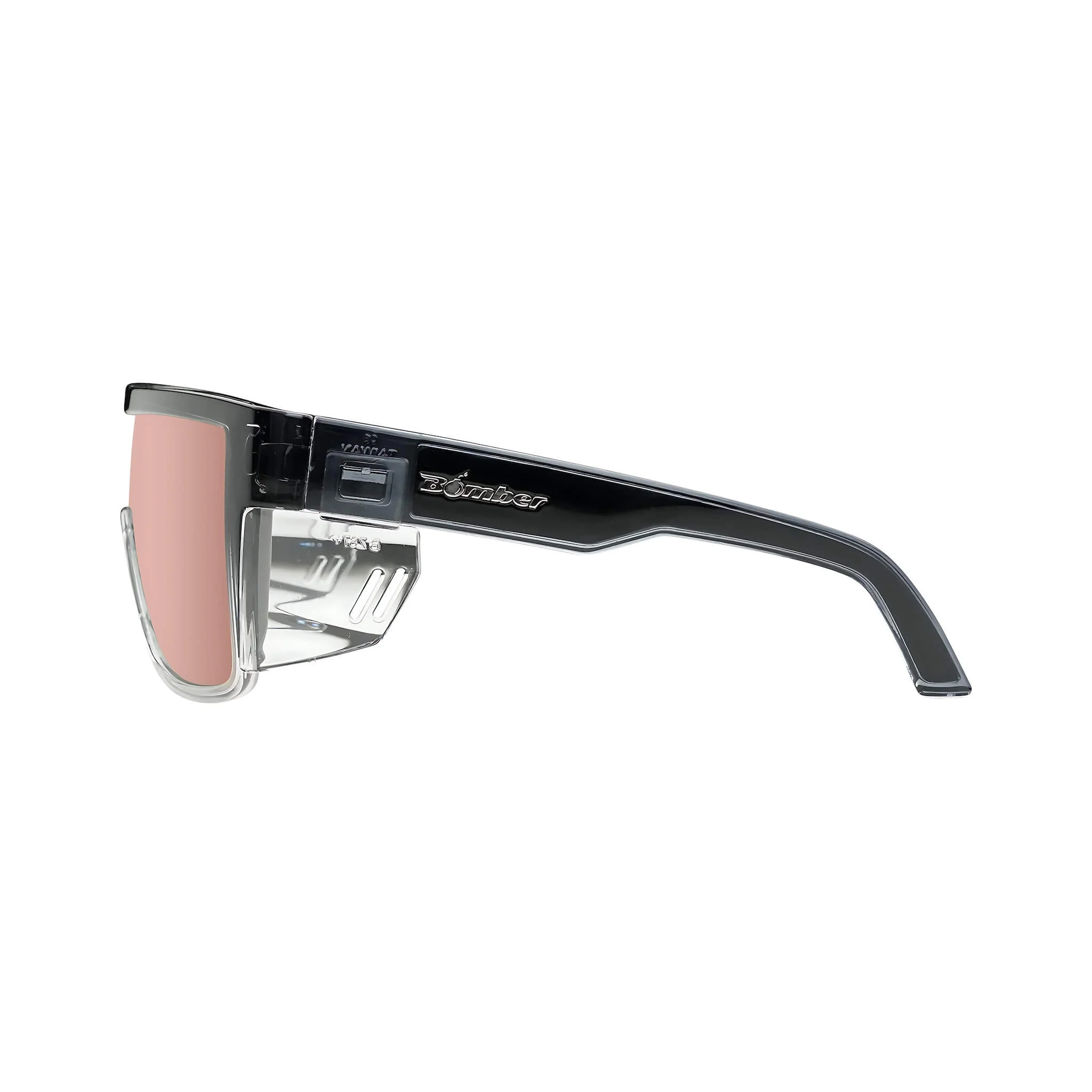 Buzz-Bomb Polarized Safety Glasses - Rose Gold - Image 3