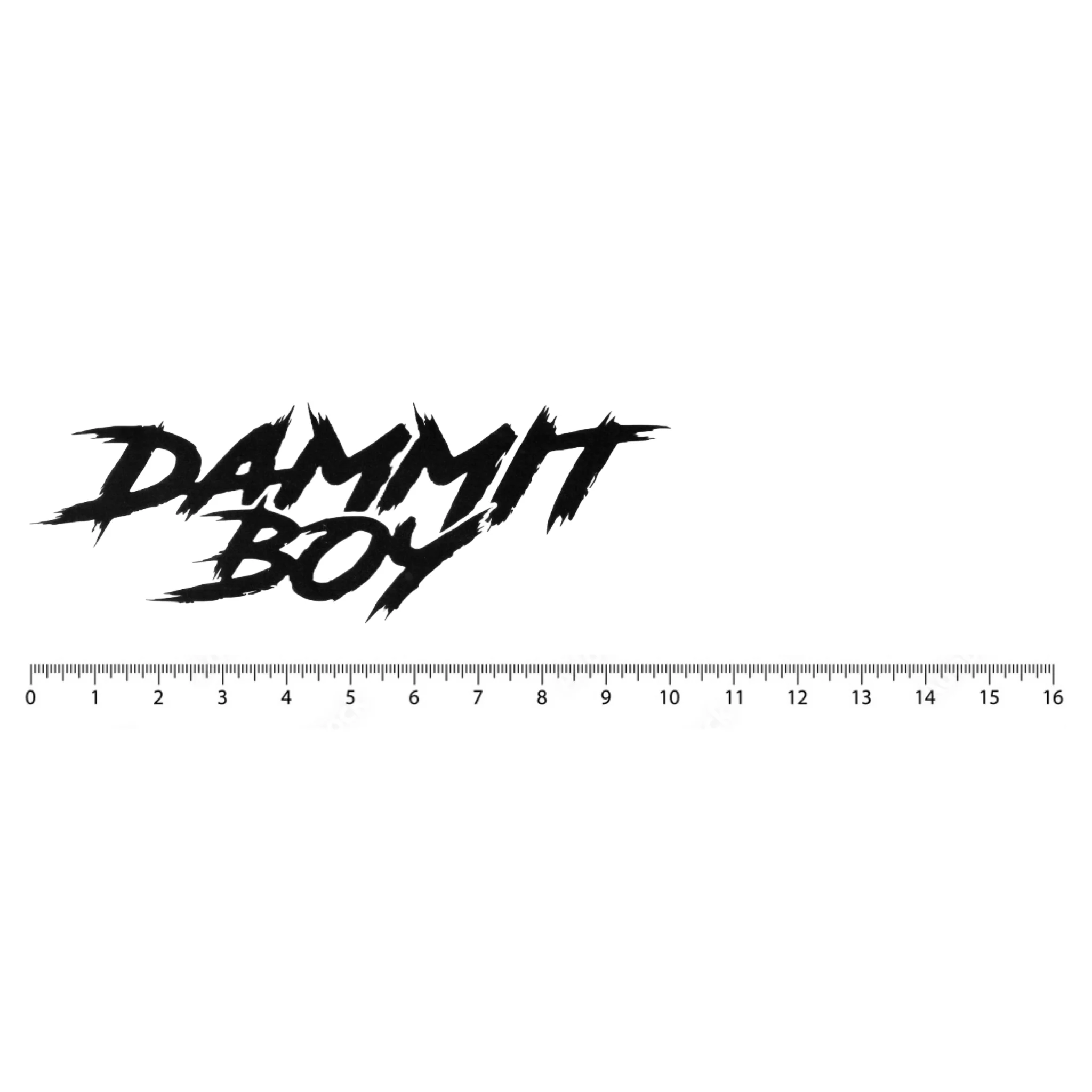 "DAMMIT BOY" DECAL - Image 9
