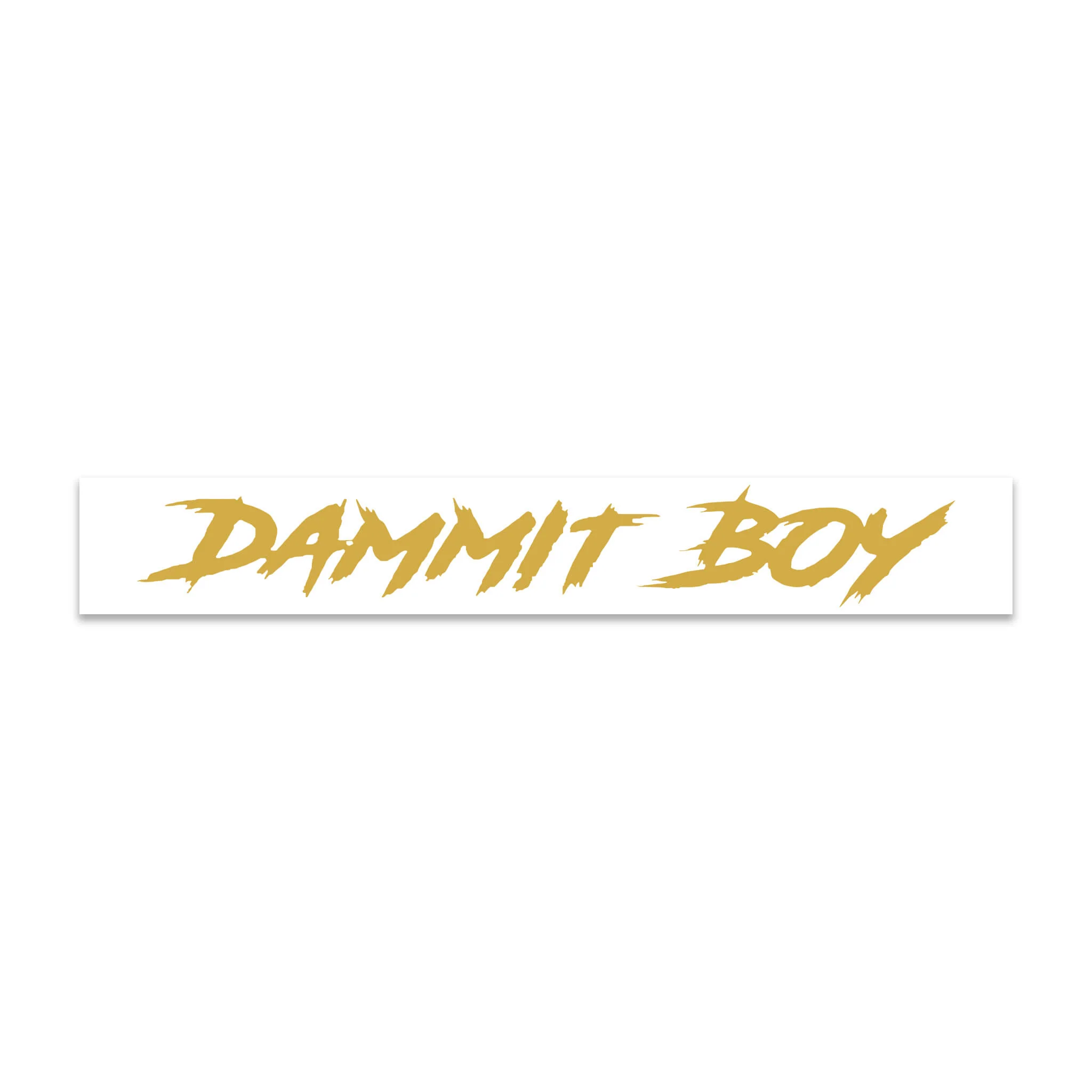 "DAMMIT BOY" WINDSHIELD DECAL - Image 3