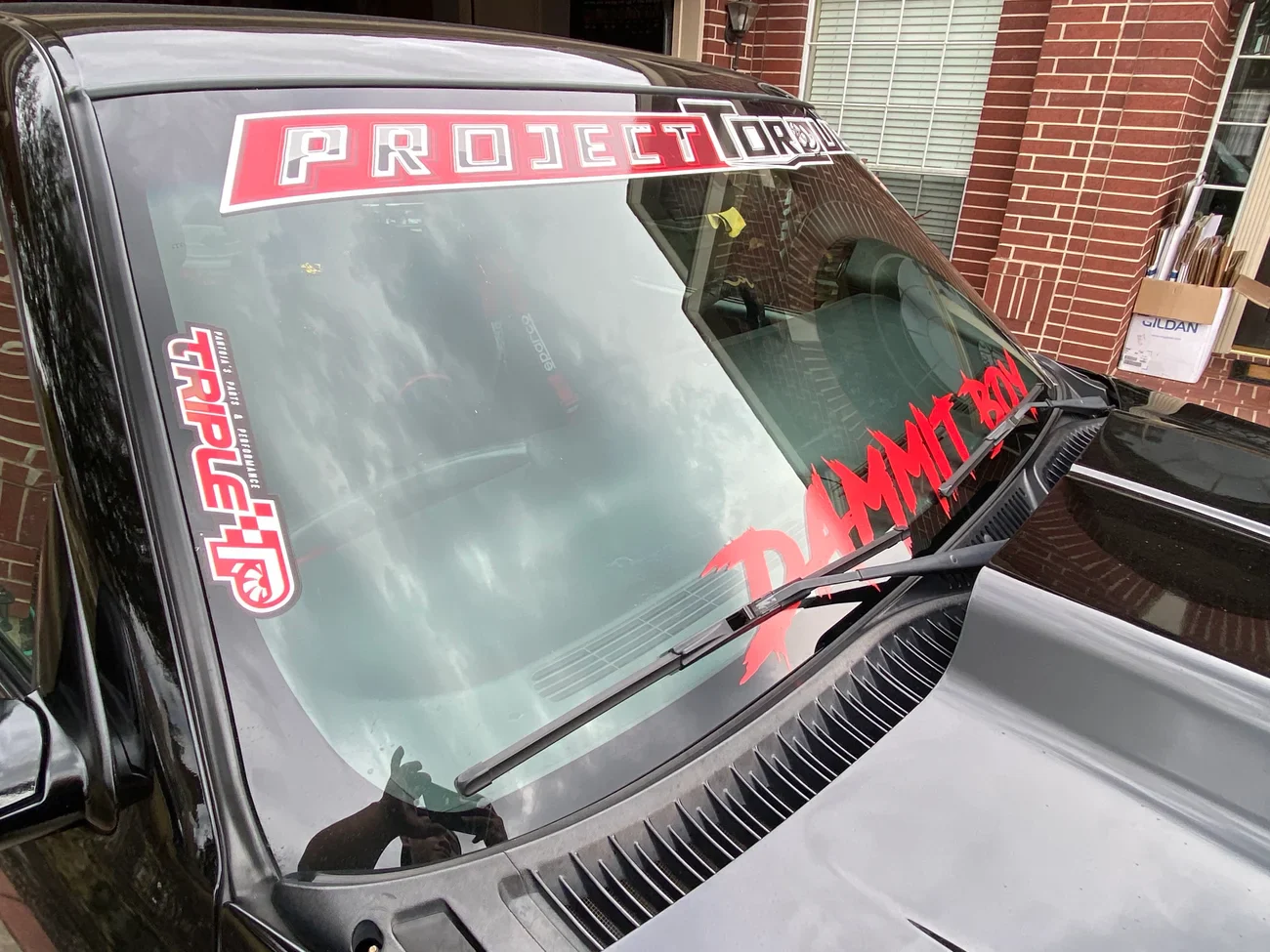 "DAMMIT BOY" WINDSHIELD DECAL - Image 7