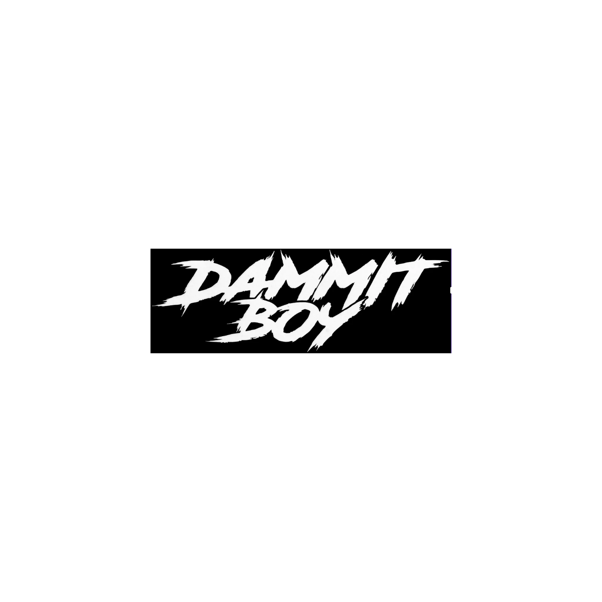 SMALL "DAMMIT BOY" DECAL - Image 3