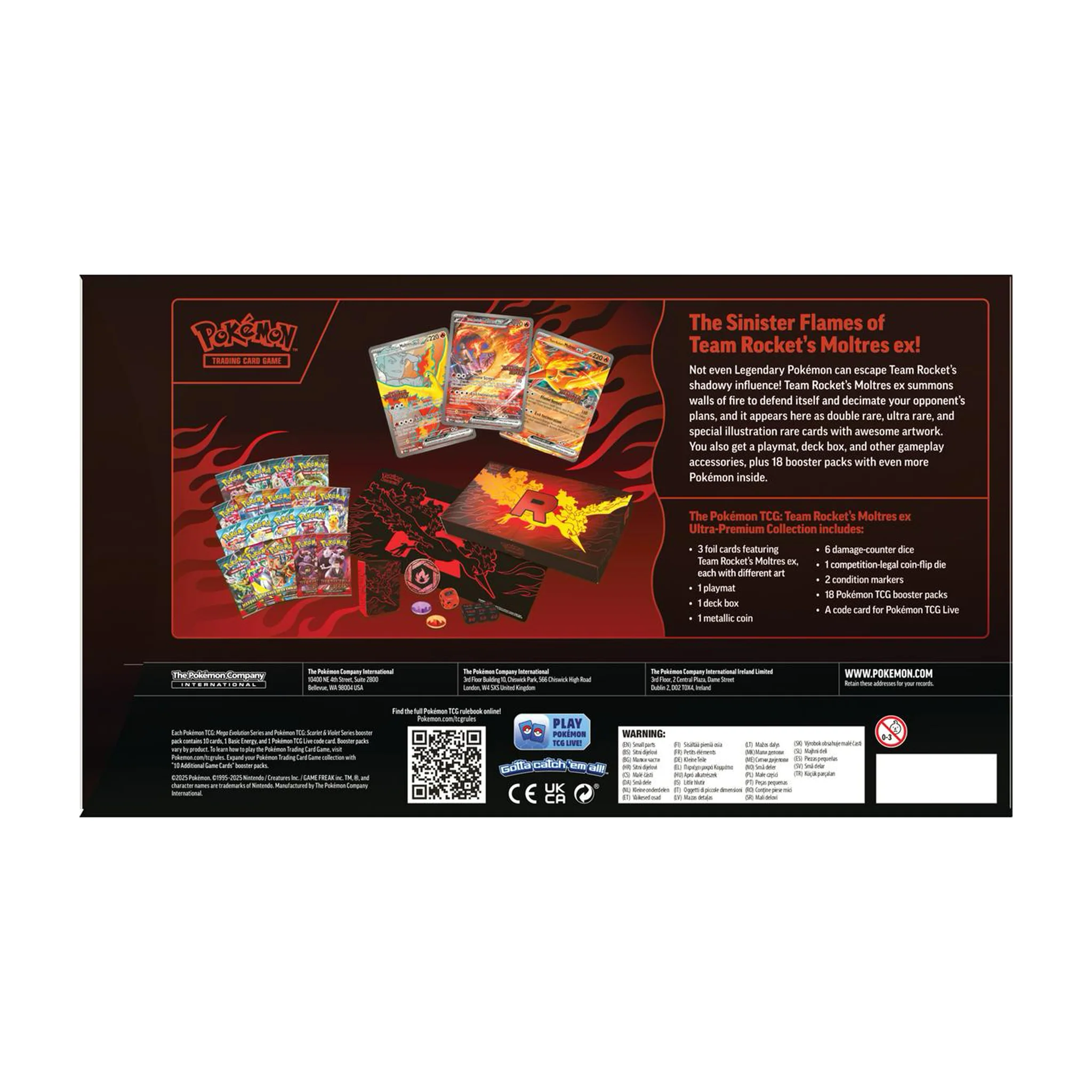 Pokemon Trading Card Game: Team Rocket Moltres ex Ultra-Premium Collection - Image 4