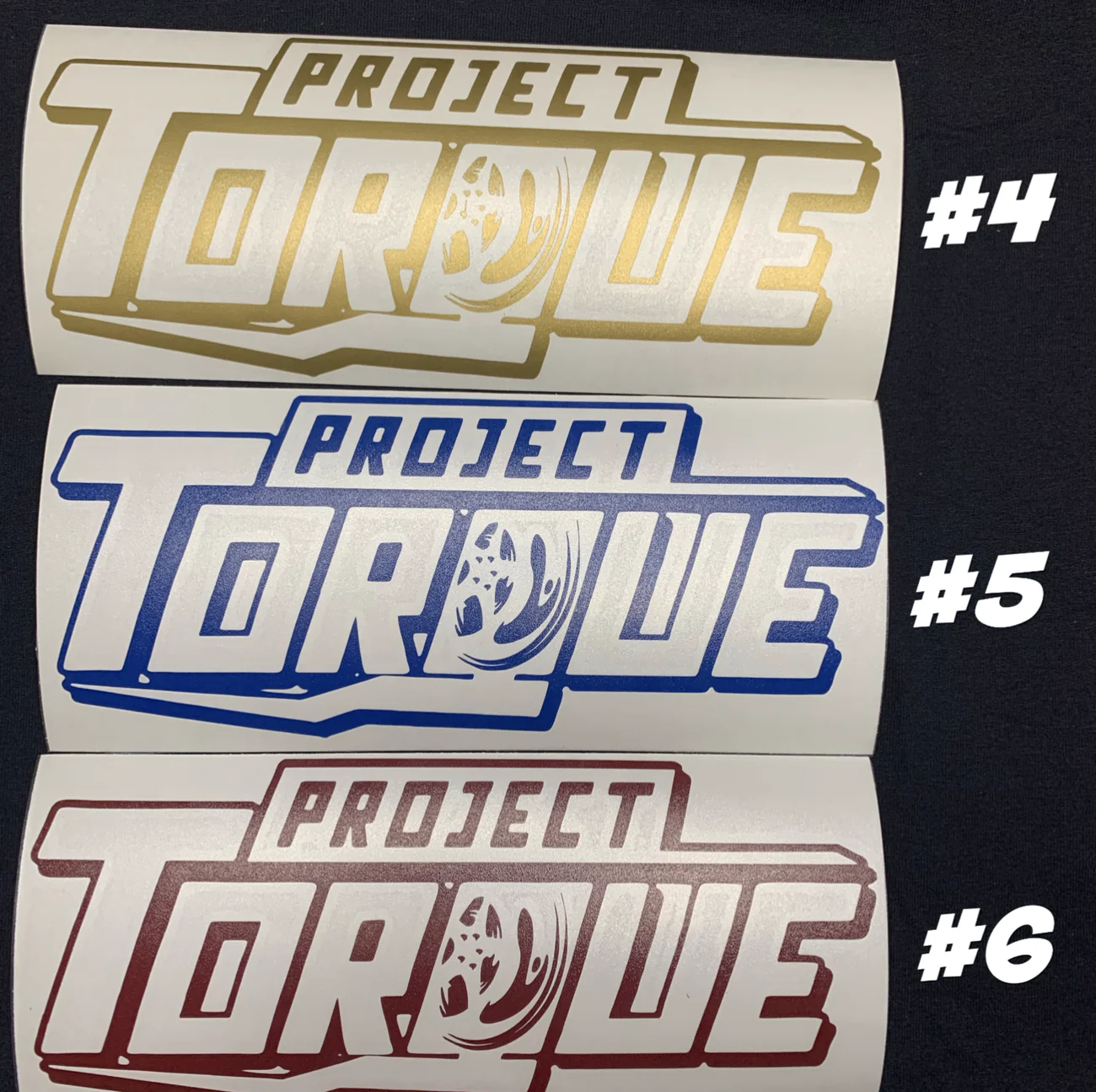 PROJECT TORQUE OUTLINE DECAL - Image 3