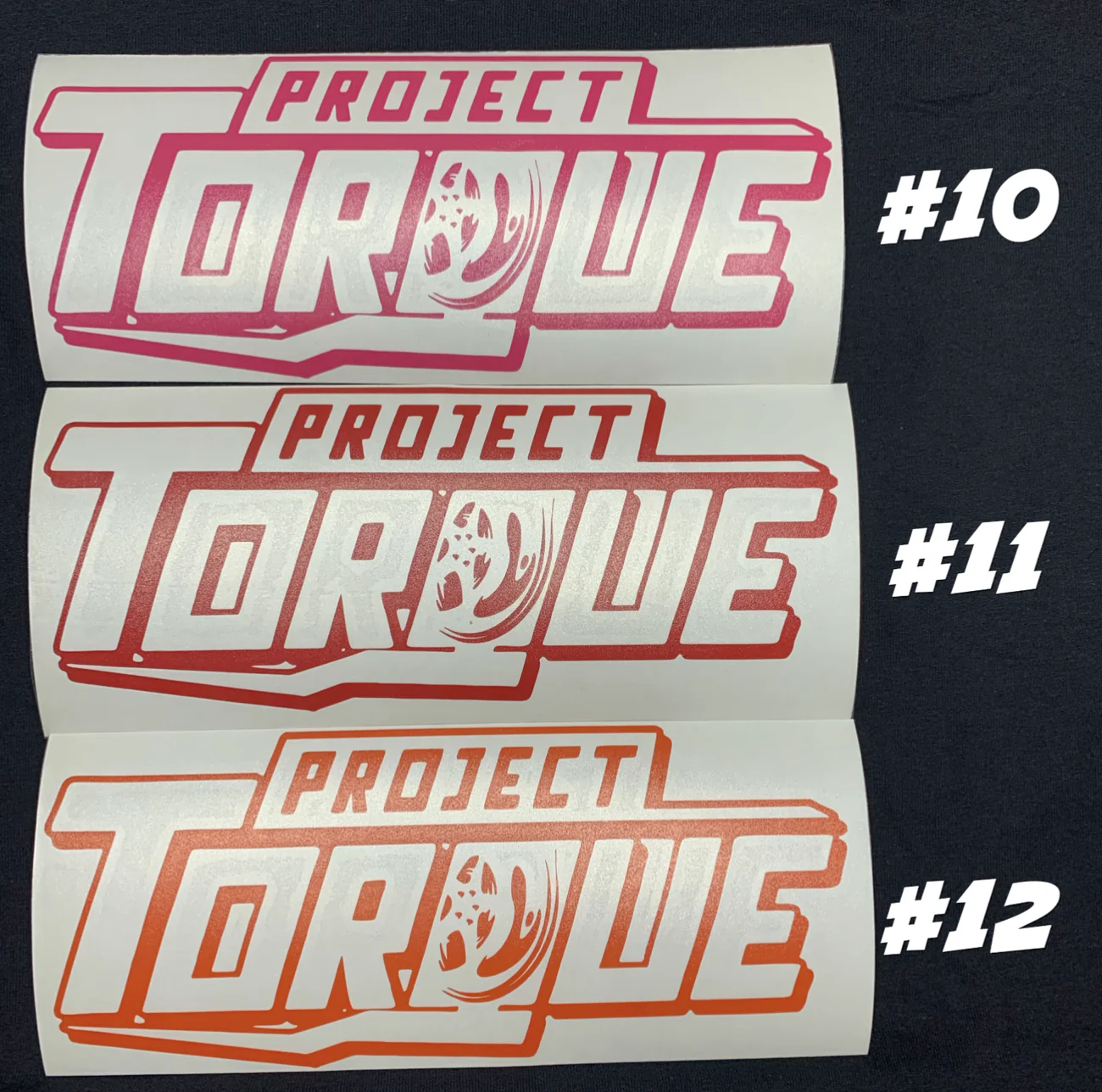 PROJECT TORQUE OUTLINE DECAL - Image 4